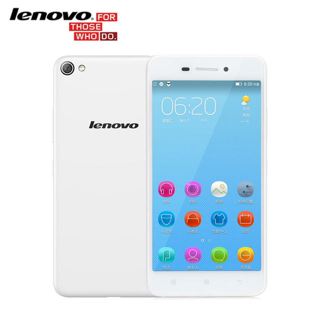 Оригинал LENOVO S60W 4G FDD LTE Android Смартфонов 5.0 "IPS 13.0MP Камера 64bit Quad Core 2 ГБ RAM 8 ГБ ROM Многоязычная
