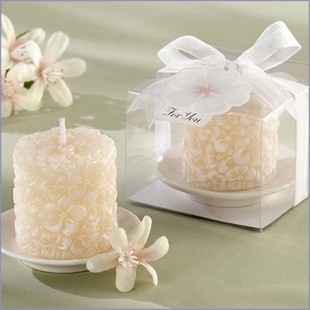 scented candle wedding favors