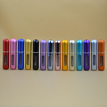 5ml Travel Mini Refillable Portable Empty Perfume Atomizer Bottles Scent Pump Spray Case parfum airless pump cosmetic containers