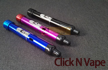 10pcs Click N Vape dry herb vaporizers n tobacco grinder cigarette lighter vaporzier pen no smoking