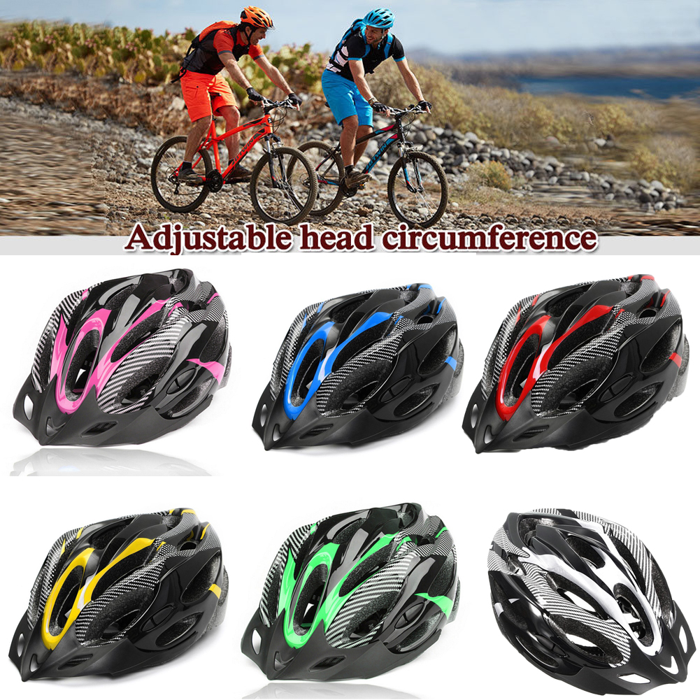 Bicycle Helmets Cycling Road Bike Mountain MTB Safety Helmet Adults Adjustable