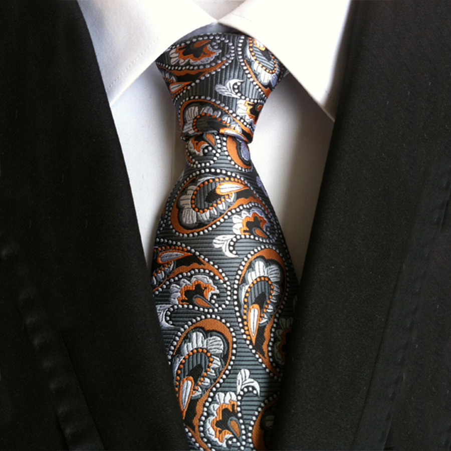 Vintage Men s Suits Necktie Polyester Silk Prited Plaid Ties Floral Gravata for Mens Vestidos Business
