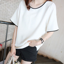 2016 Tank Tops Women summer Round Neck Loose T Shirt Ladies Vest Singlets solid girl college student female simple design tanks