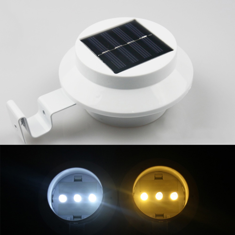 solar 3 led light gutter fence patio corridor l outdoor solar 3 led light gutter fence patio corridor l outdoor