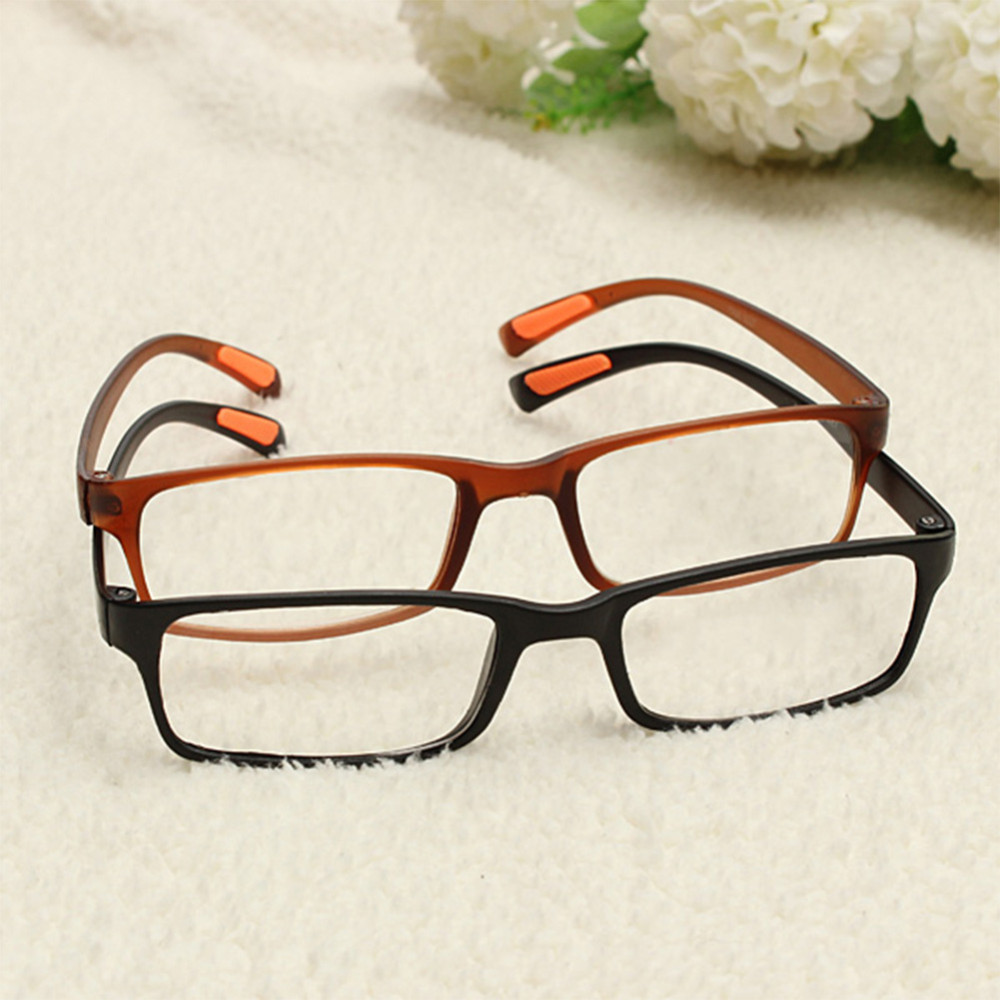 2020 Unisex Ultra Light Resin Framed Reading Glasses Soft Stretch Clear Eyeglass Presbyopia 1.0