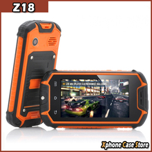 Z18 Waterproof Dustproof Shockproof Phone Android 4 0 MTK6575 1 0GHz Dual Core 2 45 inch