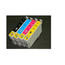 4Pieces T1291 Ink Cartridge T1291-T1294 INK For Epson SX230 SX235W SX430W SX435W SX440W SX445W SX525WD B42 SX620FW Printer