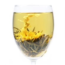 Promotion Organic Jasmine Flower Tea Green Tea Multicolored Golden Flower Blooming Tea 50g Secret Gift Free