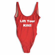 custom LIFT YOUR KILT swim suits bathing suit swimsuit one piece swimwear beachwear bodysuit Jumpsuit swimming suit for women