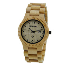 Japa importación VJ32 Rare movimiento equipado madera de pulsera hombres mujeres disponibles tanto madera para hombre relojes de pulsera