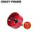 CRAZY POWER 70mm Bi metal Hole Saw Core Drill Bit Power tools Metal Drilling Drill Bit
