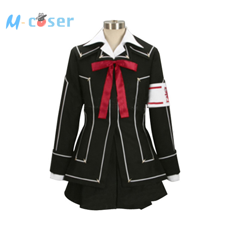 Vampire Knight Day Class Girl Kurosu Yuuki Uniform Black Jacket Coat Blouse Skirt Anime Halloween Cosplay Costumes For Women