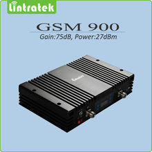 High gain 75dbm GSM signal booster 900mhz cell phone amplifier with LCD display
