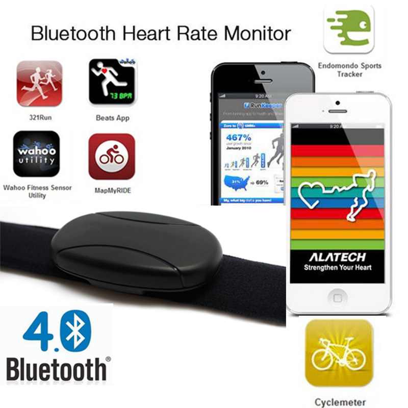 Bluetooth 4.0 Heart Rate Monitor Sensor Belt Waterproof Heart Rate