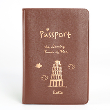 Simple Temperament Pu Passport Holder Passport Bag Creative Sets Of Documents Travel Documents Package