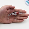 1Pcs Fishing Lures 7 colors 9cm 7 4g Crank hard bait to swim fishing bait with