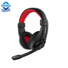 2016 Original G1 Music Super Bass Gaming Headset casque audio Earphone Light Headphone with MIC for Computer Tablet PC