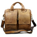 2014 New P.kuone Men Bag Brand Handbag Genuine Leather Bags Cowhide