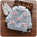 Girls new winter children thick coat primer shirt female baby winter sweaters plus villus 1 2