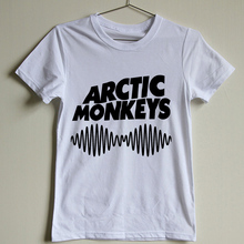 2015 New Fashion Of The Arctic Monkeys T Shirt Funny Indie Rock Band 100 Cotton Printed