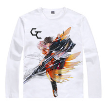 Guilty Crown T-shirts kawaii Japanese Anime t-shirt Manga Shirt Cute Cartoon Shu Ouma Inori Cosplay shirts 40573114919 tee 624