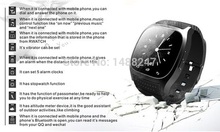 Bluetooth Sports smartatch M26 with LED Display Dial Alarm Music Player Pedometer for Android IOS HTC
