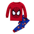 Kids Pajama Sets baby Boys Sleepwear Suit Children pyjamas Clothing Set for Spider Man T shirt