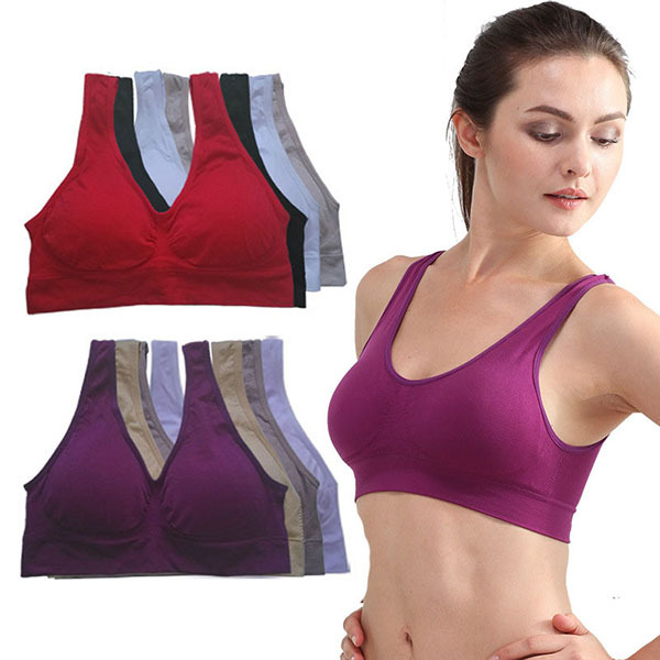 no wire sports bra