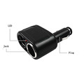 2016 Hot Sale Useful 12V Car Cigarette Lighter Socket Dual Splitter 12V Charger Power Adapter Outlet