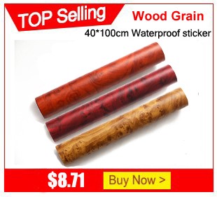 wood grain sticker