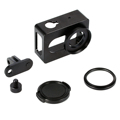 Aluminum Protective Shell Frame Case W Mount lens cover f XIAOMI Yi Camera OS449