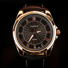 2016 YAZOLE Brand LuxuryMens Watches Famous Quartz Watch Men Wristwatches Male Clock Wrist Watch Quartz watch