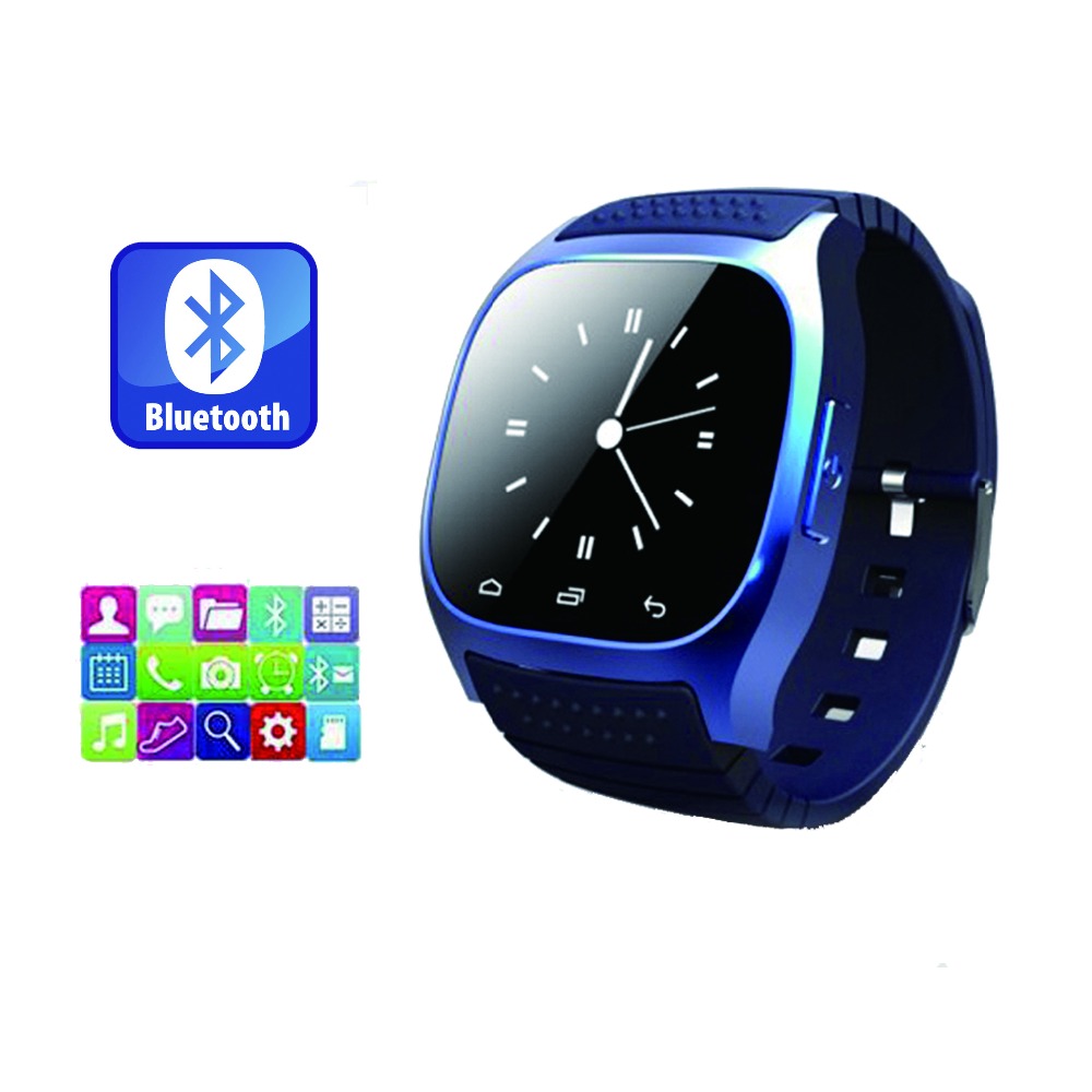 Original Bluetooth Smart Watch M26 BT-notification Anti-Lost WristWatch for Samsung S4/Note 2/3 Android Smartwatch pk u8 dz09