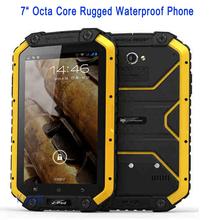 Original MTK6752 Octa Core 7″ PDA IP68 Rugged tablet PC waterproof phone unlocked cell phones Android 5.1 2GB RAM 13.0MP Camera