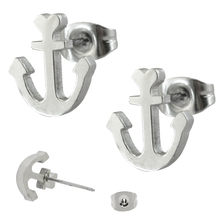 Stainless Steel 316l surgical steel earring anchor piercing Earring Ear Stud Pin body jewelry