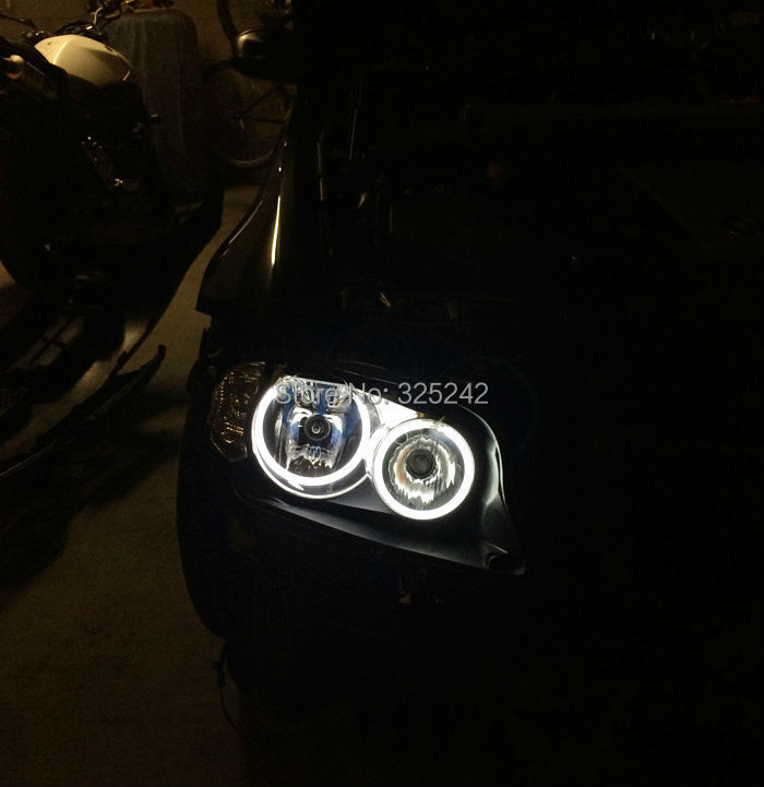 BMW E91 Estate non projector 2005-2008 3 Series angel eyes(21)