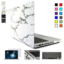Clear/Matte Case for Macbook Pro Retina 12 13 15 Air 11 13 inch Laptop Bag for Mac Book Pro 13 15 Case with Keyboard Cover Flim