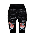 2016 New Autumn Winter Children Lace Warm Pants Baby Boys Girls Cotton Trousers Fleece Leggings kids