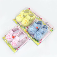 2015 New Fashion Cotton Lovely Baby Shoes Toddler Soft Sole Skid-Proof First Walkers Kids Infant Shoes 3 Colors