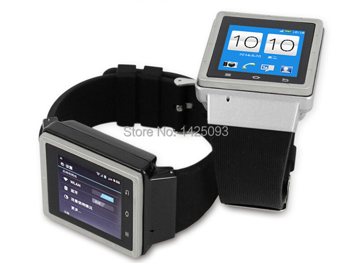 2015 New Arrival Free shipping Android Smart Watch S6 1 54 Screen Dual Core 512M 4G