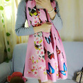 Autumn and winter new cashmere scarf butterfly printing scarf shawl dual use women Scarf