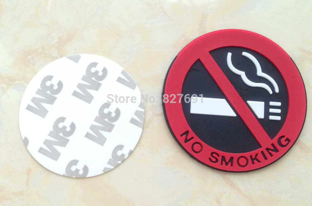 Car styling car sticker no smoking stickers Fits For example mazda volkswagen Lada Hyundai Citroen Peugeot