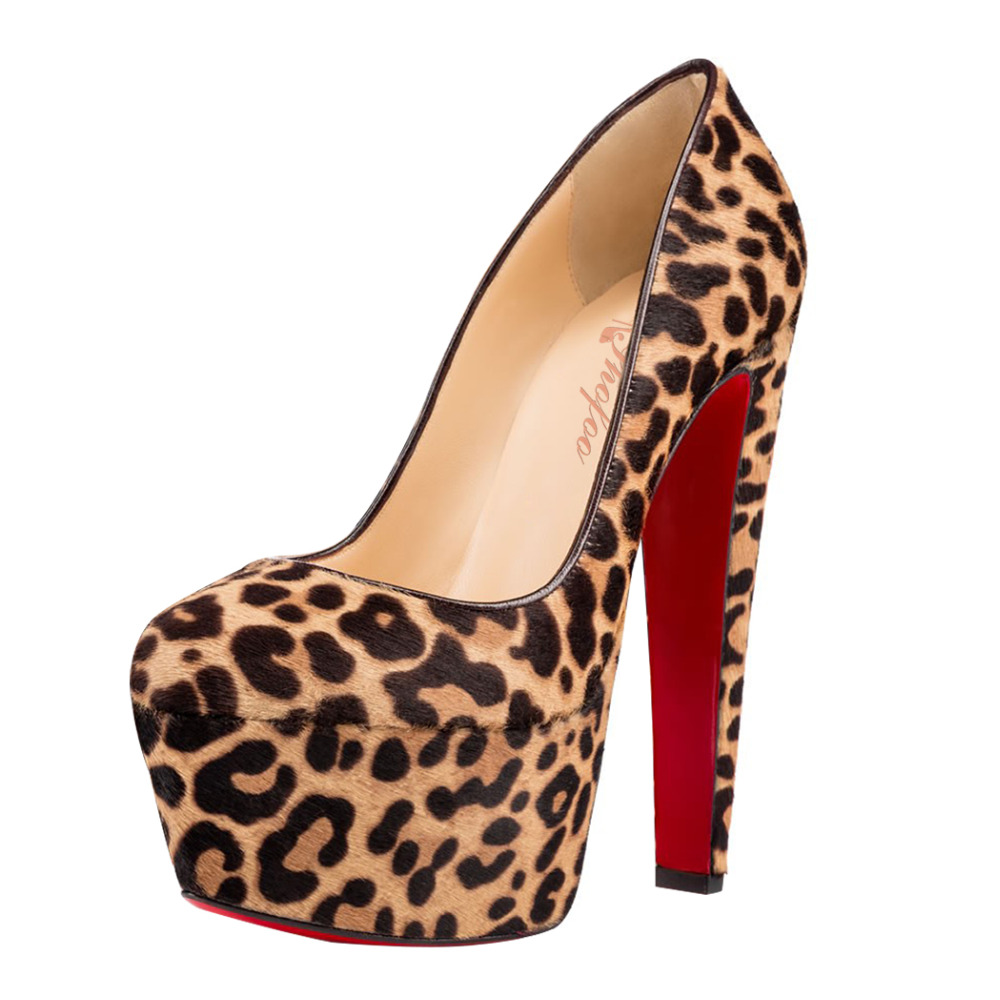 Aliexpress.com : Buy Shofoo Womens Fashion Leopard Pleather ...