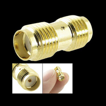 2015 Hot  SMA Female to SMA Female Jack in series RF Coaxial Adapter Connector