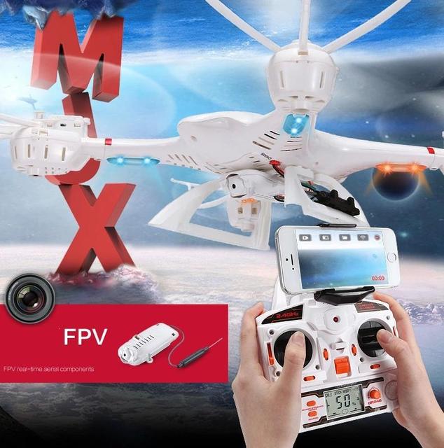Бесплатная доставка MJX X400 RC Drone 2.4 Г 4CH 6-осевой Дистанционного Управления RTF Вертолет Quadcopter С C4005 HD Камера FPV