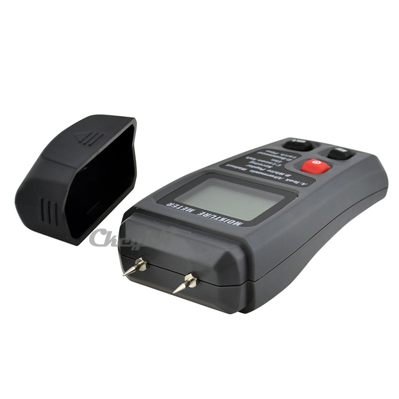 Range 0 99 9 2Pins Digital LCD Display Wood Moisture Meter Humidity Tester Timber Damp Detector
