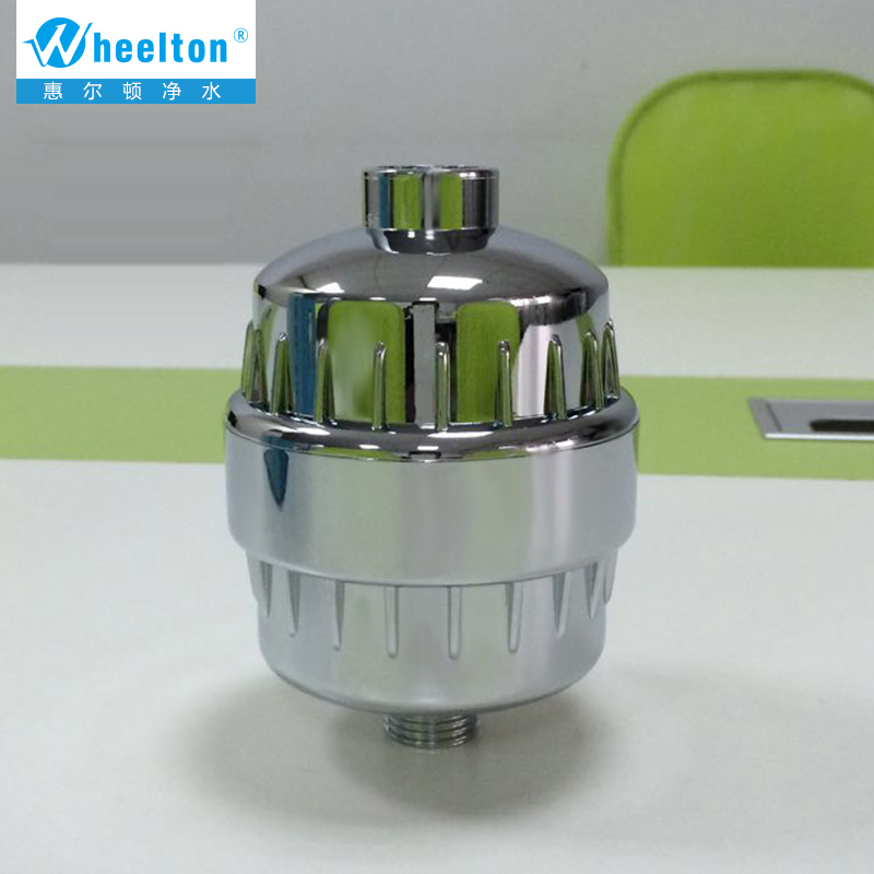 In-line bathroom Shower Filter bathing water purifier water treatment Health softener Chlorine Removal Free Shipping