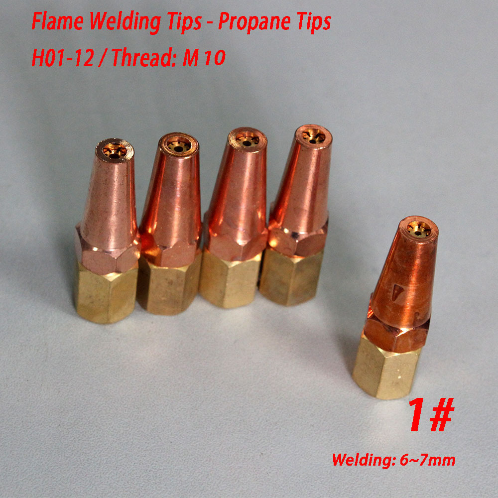 Flame welding Nozzle Propane Tips H01 12 1 Welding 67mm Thread M10