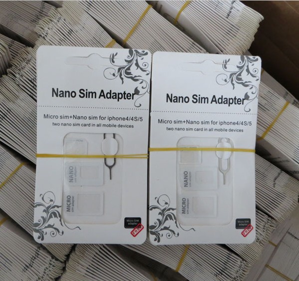 50 ./   Noosy Nano SIM  Micro SIM      iPhone 6 / 5 / 4S / 4   Pin