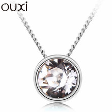 Best Quality Women Necklace Pendant Jewelry Cute Dot Jewlery Made with Swarovski Elements Crystals from Swarovski